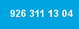 926 311 13 04